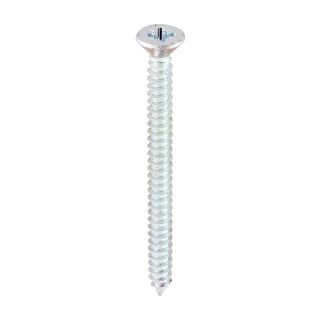 TIMCO No. 8 x 2in Zinc-Plated CSK PZ Self-Tapping Screws - Box of 200