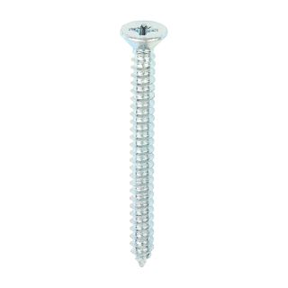 TIMCO No. 10 x 2in Zinc-Plated CSK PZ Self-Tapping Screws - Box of 200