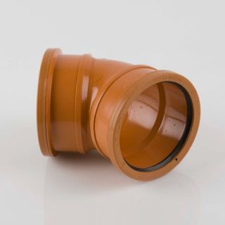 110mm Underground Double Socket Bend 45° B4041