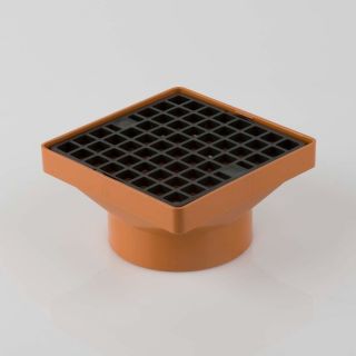 110mm Underground Square Hopper and Grid B1061