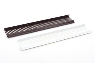 2.4m Plastic Soffit Vent Strip Brown 25,000mm2 airflow 1138/BROWN