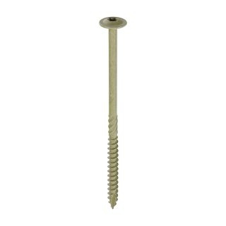 TIMCO 6.7 x 125mm Timber Frame Construction & Landscaping Wafer Head Screws - Box of 50