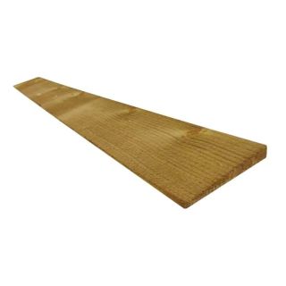Feather Edge Fencing Board - Brown Treated Softwood 175mm x 3.6m
