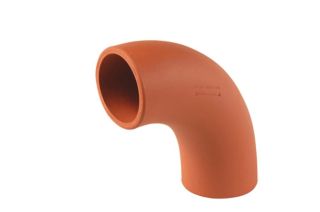 100mm 90 deg clay bend