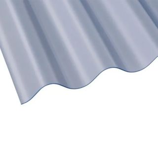Vistalux 2440 x 762 x 1.1mm Heavy-Duty Profile 3 PVC Roof Sheet
