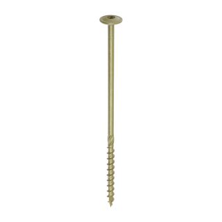 TIMCO 8.0 x 200mm Timber Frame Construction & Landscaping Wafer Head Screws - Box of 50