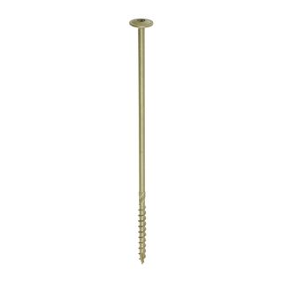 TIMCO 8.0 x 250mm Timber Frame Construction & Landscaping Wafer Head Screws - Box of 50