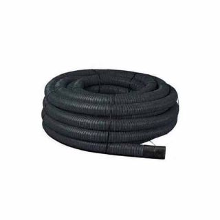 Naylor 94/110mm Black Electric Cable Duct - 50m Coil