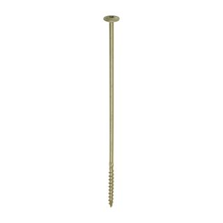 TIMCO 8.0 x 300mm Timber Frame Construction & Landscaping Wafer Head Screws - Box of 25