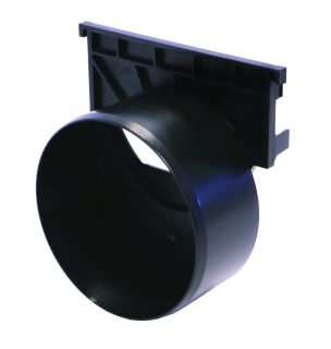 ACO RainDrain Plus Outlet endcap +110mm
