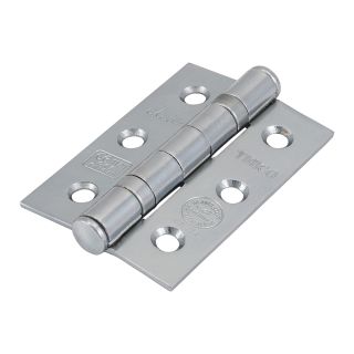 TIMCO Grade 7 Ball-Bearing Fire Door Hinges - Polished Chrome