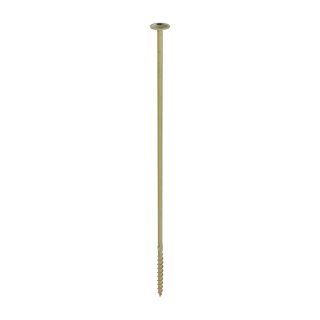 TIMCO 8.0 x 350mm Timber Frame Construction & Landscaping Wafer Head Screws - Box of 25