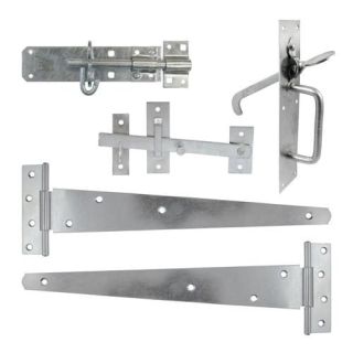 TIMCO 450mm Hot-Dip Galvanised Side Gate Kit with Suffolk Latch