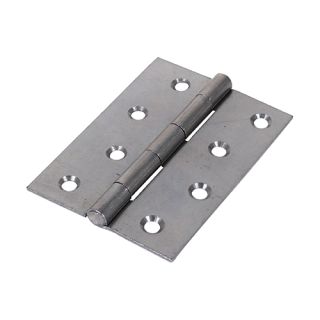 TIMCO 9.3mm Knuckle Fixed-Pin Butt Hinge - Self-Colour