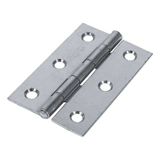TIMCO 7.3mm Knuckle Zinc-Plated Fixed-Pin Butt Hinge