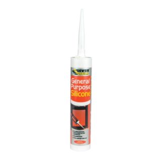 Everbuild 280ml Black General Purpose Silicone