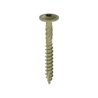 TIMCO 6.7 x 60mm Timber Frame Construction & Landscaping Wafer Head Screws - Box of 50