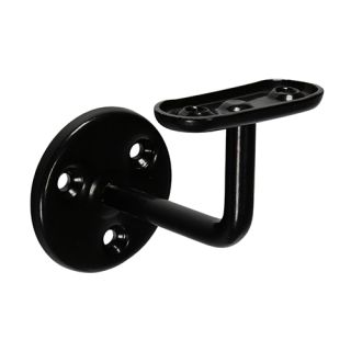 TIMCO 63mm Black Steel Handrail Bracket