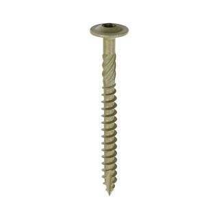 TIMCO 6.7 x 75mm Timber Frame Construction & Landscaping Wafer Head Screws - Box of 50