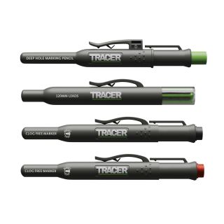 TRACER Ultimate Marking Kit - Pencil, Leads & 2 Markers