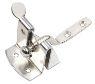 Auto Gate Catch Bright Zinc Plated 