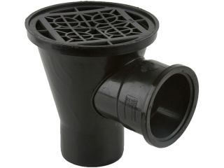 110mm U/G Back Inlet Round Hopper and Grid Brett Martin B1022