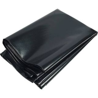 Black Polythene Damp-Proof Membrane 300 Micron 4 x 5m - 1200 Gauge