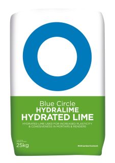 Blue Circle Hydrated Lime 25kg Paper Bag