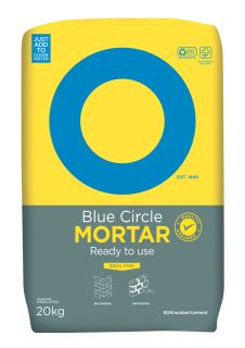 Blue Circle Mortar Mix 20kg Plastic Bag