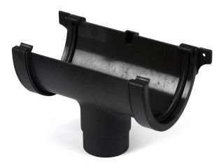 Cast iron effect rainwater gutter fitting