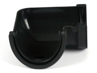 Cast iron effect rainwater gutter fitting