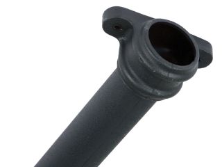 Cast iron effect rainwater pipe