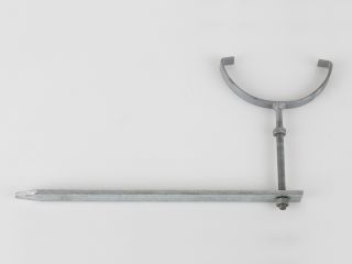 112mm Rainwater Rise and Fall Bracket + Spike Galvanised BM-BRF4