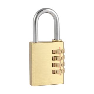 TIMCO 38mm Brass Combination Padlock