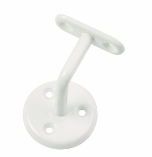White 63mm Handrail Brackets - Pair