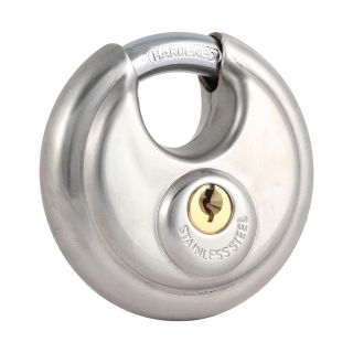 TIMCO 70mm A2 Stainless Steel Disc Padlock