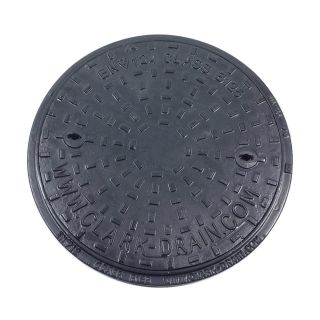 Clark-Drain Ductile Iron Solid-Top Cover & Frame B125 450mm Diameter (CD1657KMB)