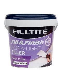 Filltite Ultra-Light Filler 1.0 Litre White