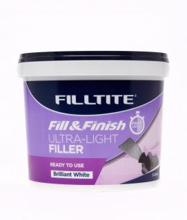Filltite Ultra-Light Filler 5.0 Litre White