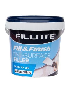Filltite Fill & Finish Ready-to-Use Fine-Surface Filler 1.5kg - White