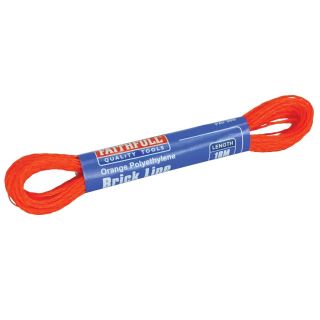 Faithfull Orange Poly Brick Line 18m