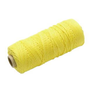 Faithfull Hi-Vis Nylon Brick Line 100m - Yellow