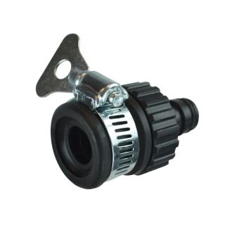 Faithfull Plastic Universal Tap Hose Connector