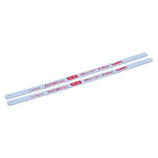 Faithfull 300mm Hacksaw Blades 24 TPI - Pack of 2