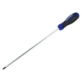Faithfull Soft-Grip PZ2 Long Reach Screwdriver 250mm