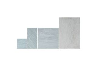 Globalstone 18mm Gardenstone Calibrated Sandstone 19.52m2 Project Pack Pure Grey