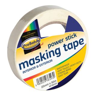 ProSolve 25mm x 50m General-Purpose Masking Tape
