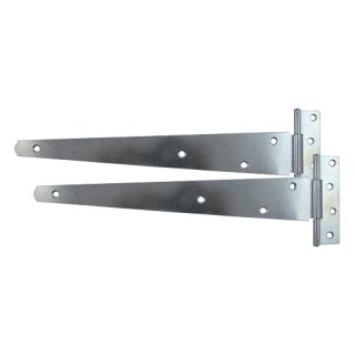 TIMCO Medium-Duty Tee Hinges 450mm Hot-Dip Galvanised - Pair