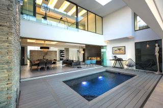 Ultrashield Naturale Light Grey 3.6m Bullnose board 23x138mm