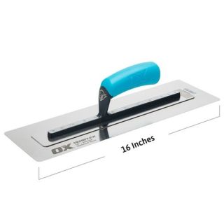 OX Pro UltraFlex Finishing Trowel 16in / 405x110 mm